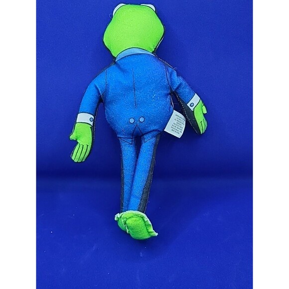 Vintage Blockbuster Kermit the Frog Soft Plush Toy 1998 The Muppets 8 inches - Picture 5 of 7